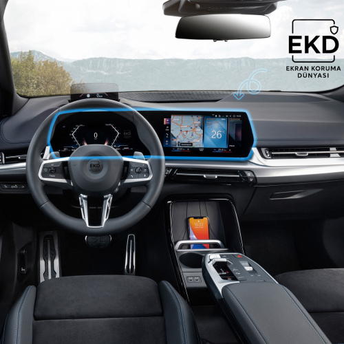 BMW 2 Serisi Uyumlu Multimedya Ekran Koruyucu