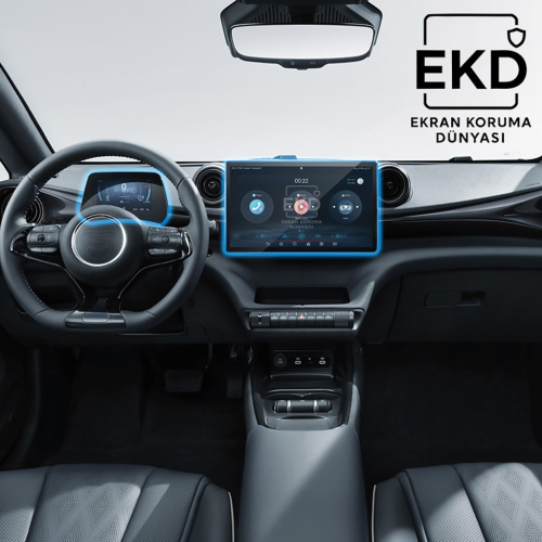 BYD Dolphin Uyumlu Gösterge ve Multimedya Ekran Koruyucu